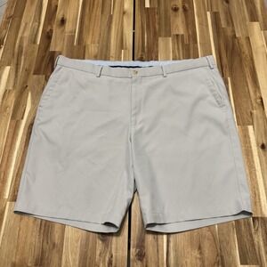Peter Millar Shorts Mens 40 Gray Crown Crafted Performance Stretch 9" Ins Golf